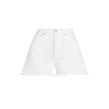Marlow High-Rise Cut-Off Denim Shorts Citizens Of Humanity