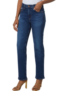 Saige High-Rise Straight in Catch AG Jeans