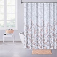 Dainty Home 3D Printed Textured Waffle Weave  Shower Curtain Dainty Home