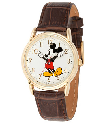 Мужские золотые часы из сплава Cardiff с Микки Маусом Disney Ewatchfactory
