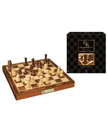 Набор шахмат Каспарова International Master, 33 предмета Flat River Group