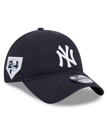Мужская темно-синяя регулируемая кепка New York Yankees 2024 Spring Training 9TWENTY New Era