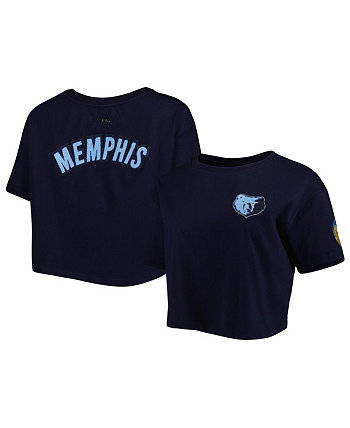Women's Navy Memphis Grizzlies Classics Boxy T-shirt Pro Standard