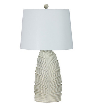 26-дюймовая настольная лампа из смолы для повседневного использования с дизайнерским абажуром FANGIO LIGHTING