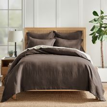 Levtex Home Washed Linen Duvet Cover Set with Shams Levtex