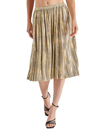 Женская юбка миди Darcy металлизированной вязки фольгой Steve Madden