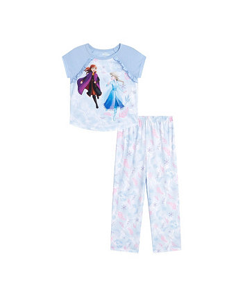Frozen Little Girls 2 Piece Pajama Set AME