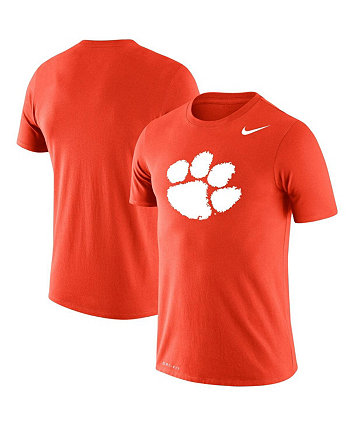 Мужская оранжевая футболка с логотипом Clemson Tigers Big and Tall Legend Primary Performance Nike