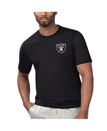 Мужская черная футболка Las Vegas Raiders Licensed to Chill Margaritaville