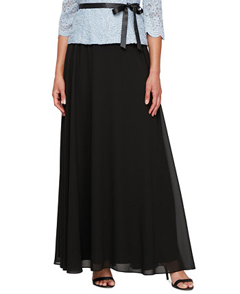 Petite Chiffon Maxi Skirt Alex Evenings