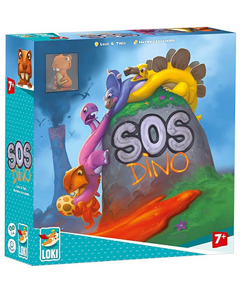 SOS Dino Детская настольная игра «Динозавр» по размещению плитки Loki