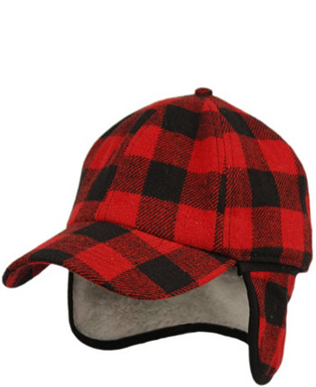 Шерстяная шапка-ушанка с подкладкой из шерпа Epoch Hats Company
