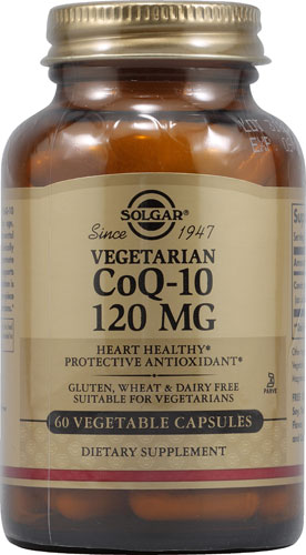 CoQ-10 - 120 мг - 60 растительных капсул - Solgar Solgar