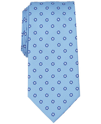 Мужской аккуратный галстук Burnell Classic с цветочным принтом, созданный для Macy's Club Room
