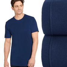2 пары эластичных футболок с круглым вырезом Big & Tall Jockey® Jockey