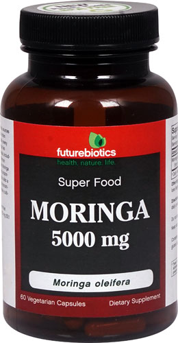 Futurebiotics Moringa -- 5000 мг -- 60 вегетарианских капсул FutureBiotics