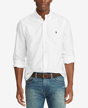 Мужская оксфордская рубашка классического кроя с длинными рукавами Big & Tall Ralph Lauren
