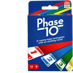 Mattel Phase 10 2-Pack Combo Card Game Mattel