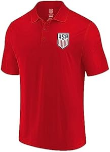 Icon Sports Officially Licensed International Teams Woven Patch Polo Shirts Icon Sports