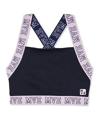 Big Girls The Demi Wide Strap Crop Top COTTON ON