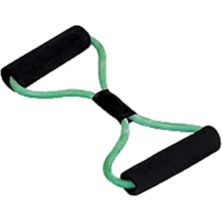 Cando 10-5583 Тренажер с галстуком-бабочкой и трубкой для упражнений — 22 дюйма — зеленый — средний Cando