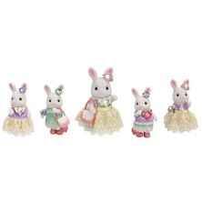 Calico Critters Fashion Playset Jewels & Gems Collection с фигуркой снежного кролика и модными аксессуарами Calico Critters