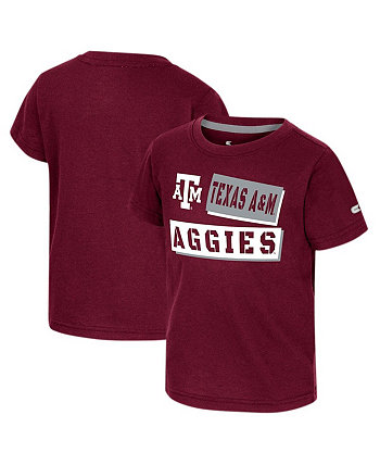 Бордовая футболка Texas A&M Aggies No Vacancy для мальчиков и девочек для малышей Colosseum