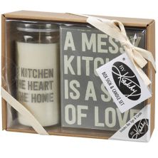 Автор: Kathy Kitchen Box, набор вывесок и свечей By Kathy