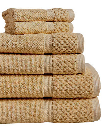 Набор банных полотенец Diplomat из 6 предметов из 100% хлопка Cobra