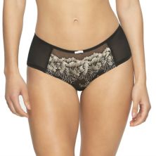 Women's Paramour by Felina Front Embroidered Mesh Hipster Panty Paramour by Felina