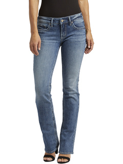 Узкие джинсы Bootcut с низкой посадкой Britt L90601EKC320 Silver Jeans Co.