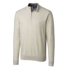Мужской пуловер с молнией на четверть от Cutter & Buck Lakemont Tri-Blend Cutter & Buck