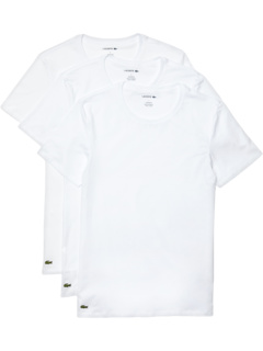 Комплект из 3 футболок Slim Fit Essential с круглым вырезом Lacoste