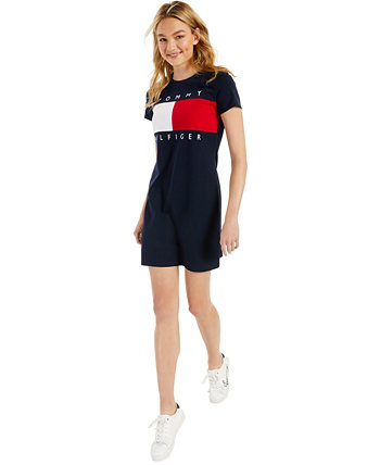 Женское платье с флагом Tommy Hilfiger