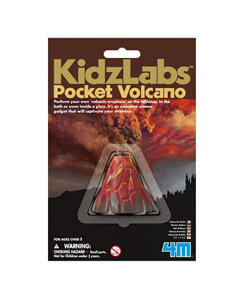 Научный экспериментальный набор для изучения карманного вулкана Кидзлабс Redbox