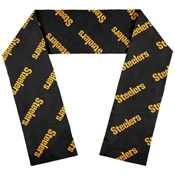 WEAR by Erin Andrews Pittsburgh Steelers Team Wordmark Scarf Unbranded