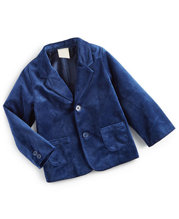 Бархатный пиджак для маленьких мальчиков, созданный для Macy's First Impressions