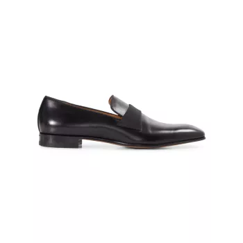 Heron Smooth Calf Leather Loafers Paul Stuart