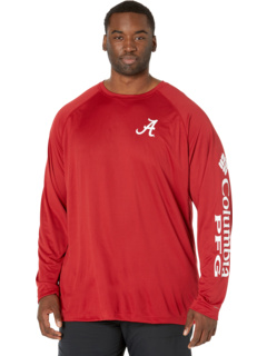 Рубашка с длинным рукавом Big & Tall Alabama Crimson Tide Terminal Tackle™ Columbia College