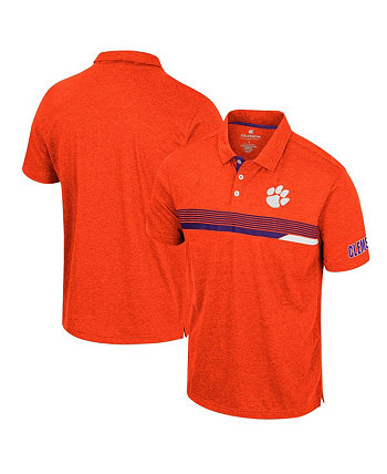 Мужская оранжевая рубашка-поло Clemson Tigers No Issueo Colosseum