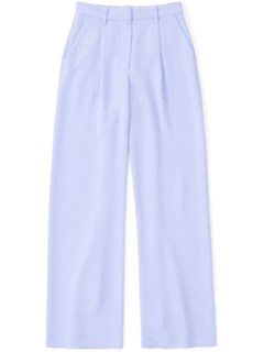 Сверхширокие брюки из цветного крепа Abercrombie & Fitch