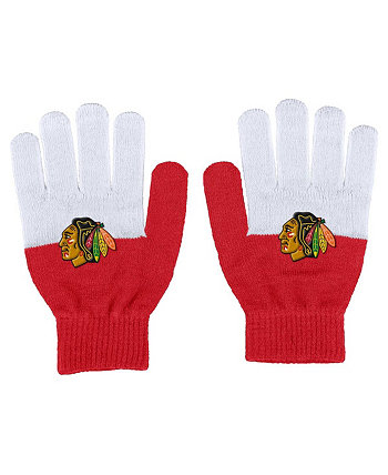 Женские перчатки Chicago Blackhawks в стиле колор-блок WEAR by Erin Andrews