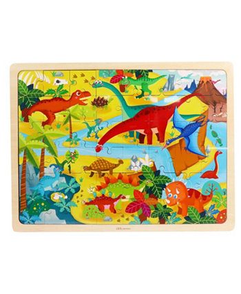Dinosaur World Kid's Puzzle Leo & Friends