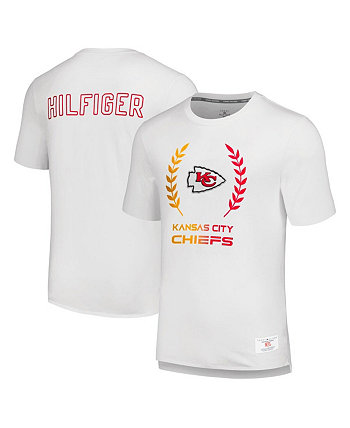 Мужская белая футболка Kansas City Chiefs Miles Tommy Hilfiger