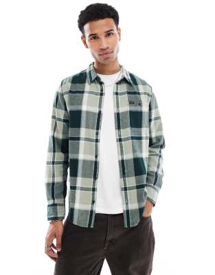 Lee check flannel shirt in green Lee