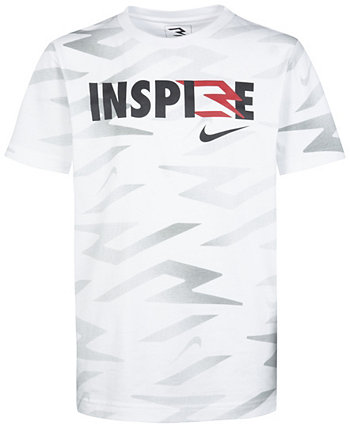 Big Boys Inspire Short Sleeve T-shirt Nike 3BRAND by Russell Wilson
