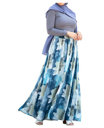 Женская шифоновая макси-юбка с цветочным принтом Urban Modesty