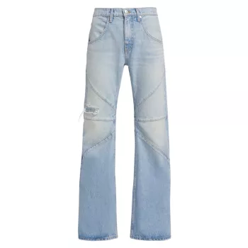 Расклешенные джинсы Bowie со швами EB DENIM
