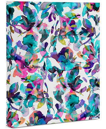 Художественный холст Ninola Design Aquatic Flowers 16x20 " Deny Designs