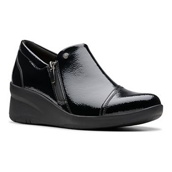 Ботинки Clarks Suttyn Zip с ремешком и гибкой подошвой для максимального комфорта и поддержки Clarks